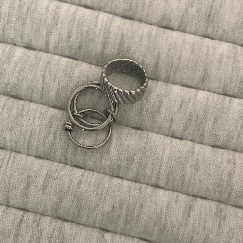 Silver rings